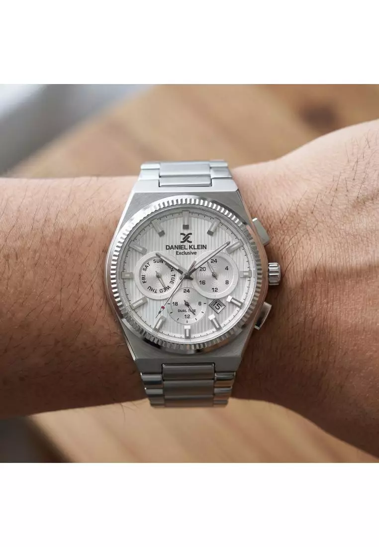 Buy Daniel Klein Men's Chronograph Watch DK.1.14399-1 Stainless