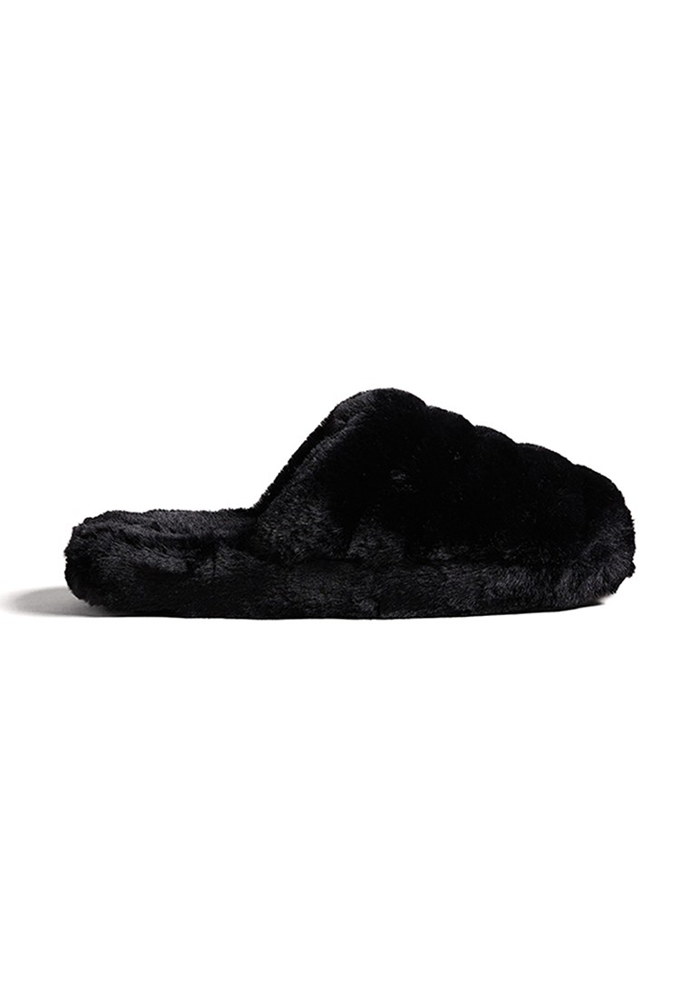 Ted Baker Men's Lopply Faux Fur Mule Slipper