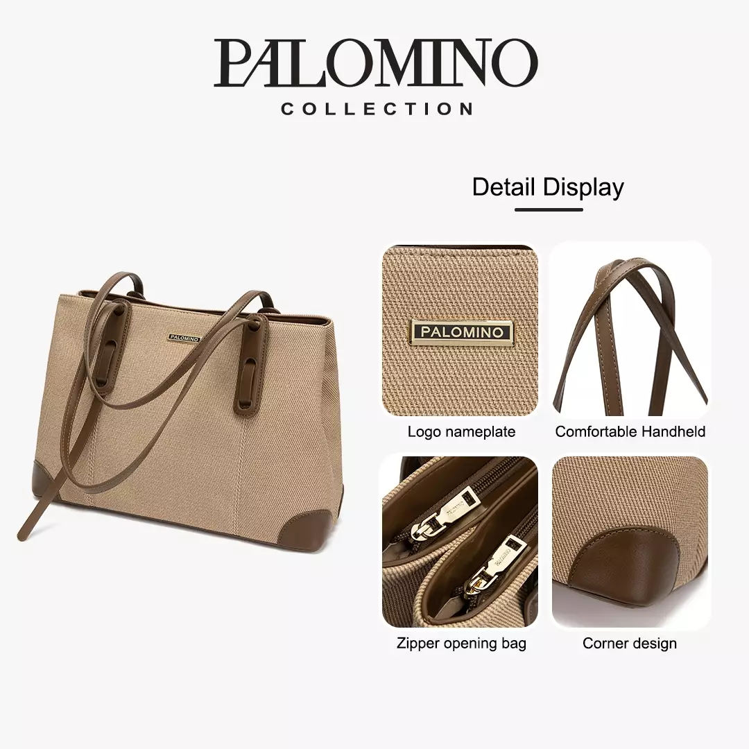 Palomino Leticia Totebag Wanita Warna Khaki