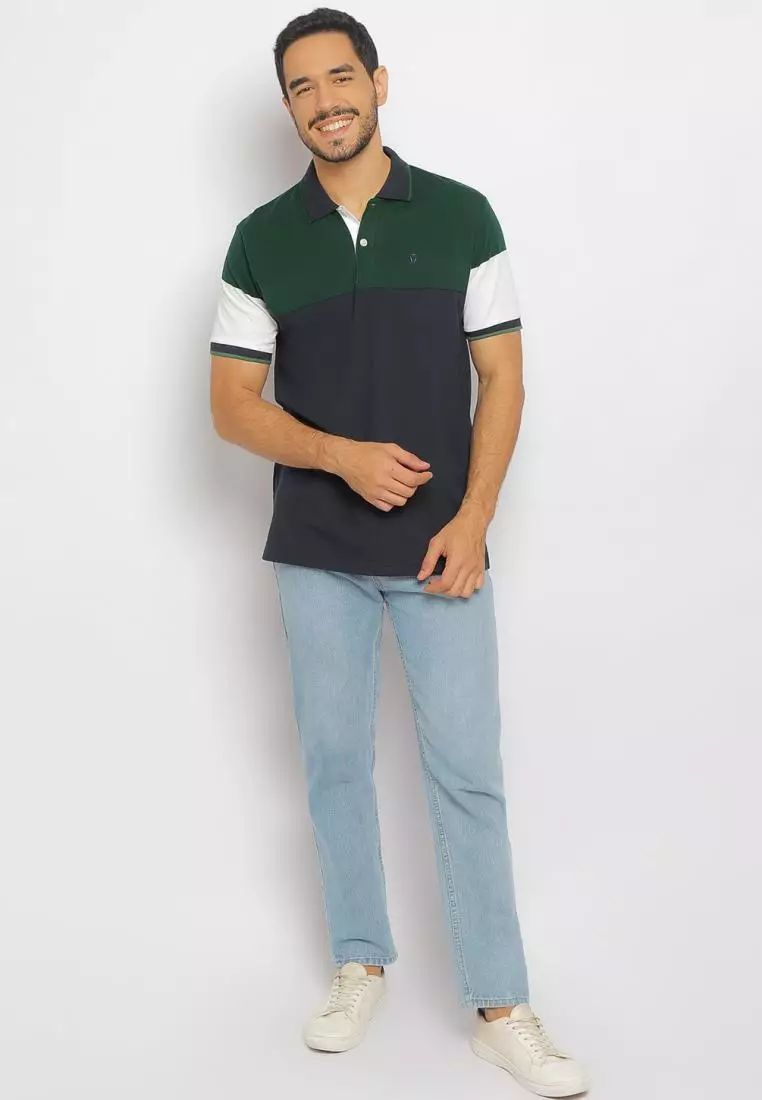 MATSUDA Kaos Polo Shirt Pria Kerah Masuda