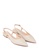 Milliot & Co. white Princess Pointed Toe Flats 8406ASH645C25BGS_5