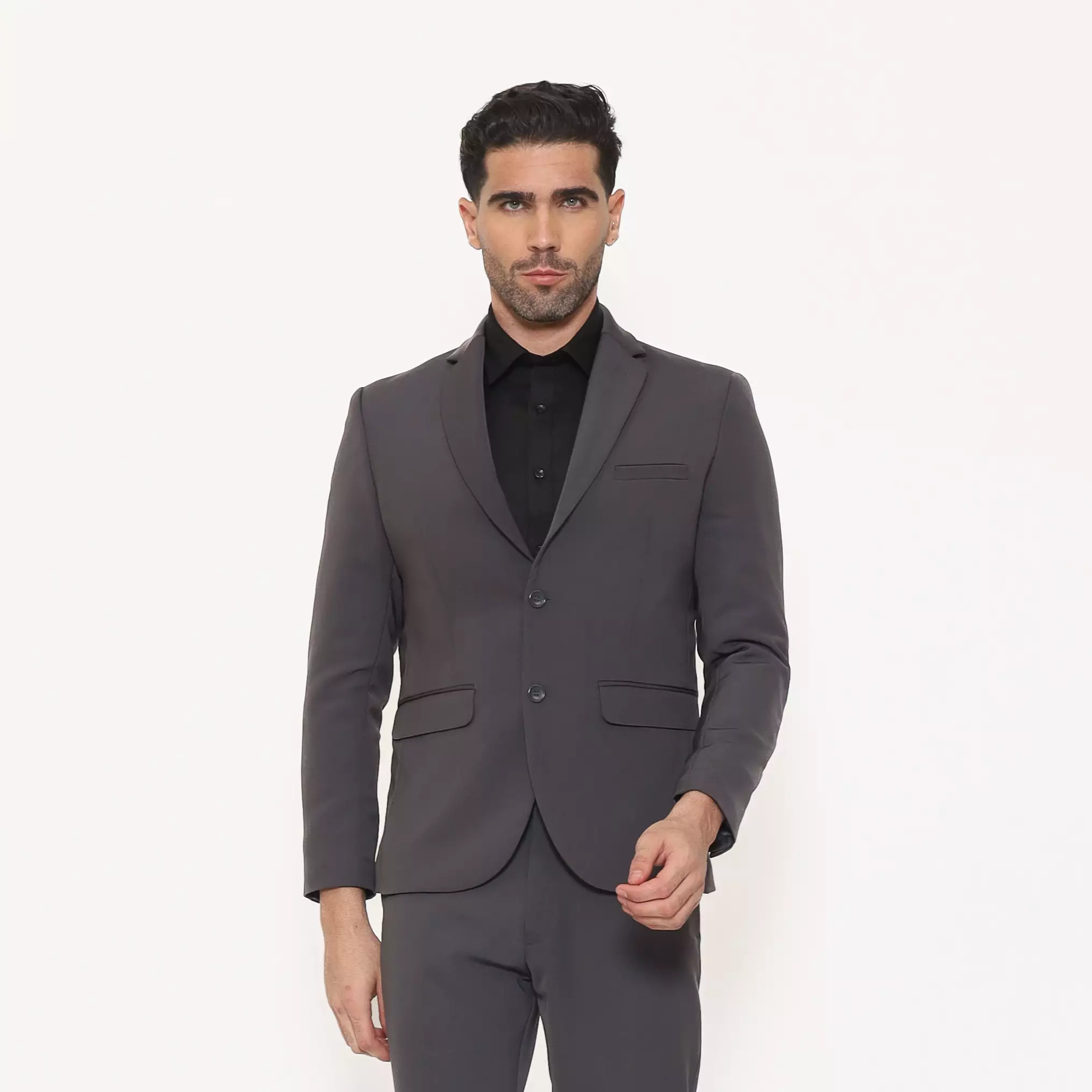Lawell Jas Pria – PROM Series Warna Dark Grey | Premium Stretch