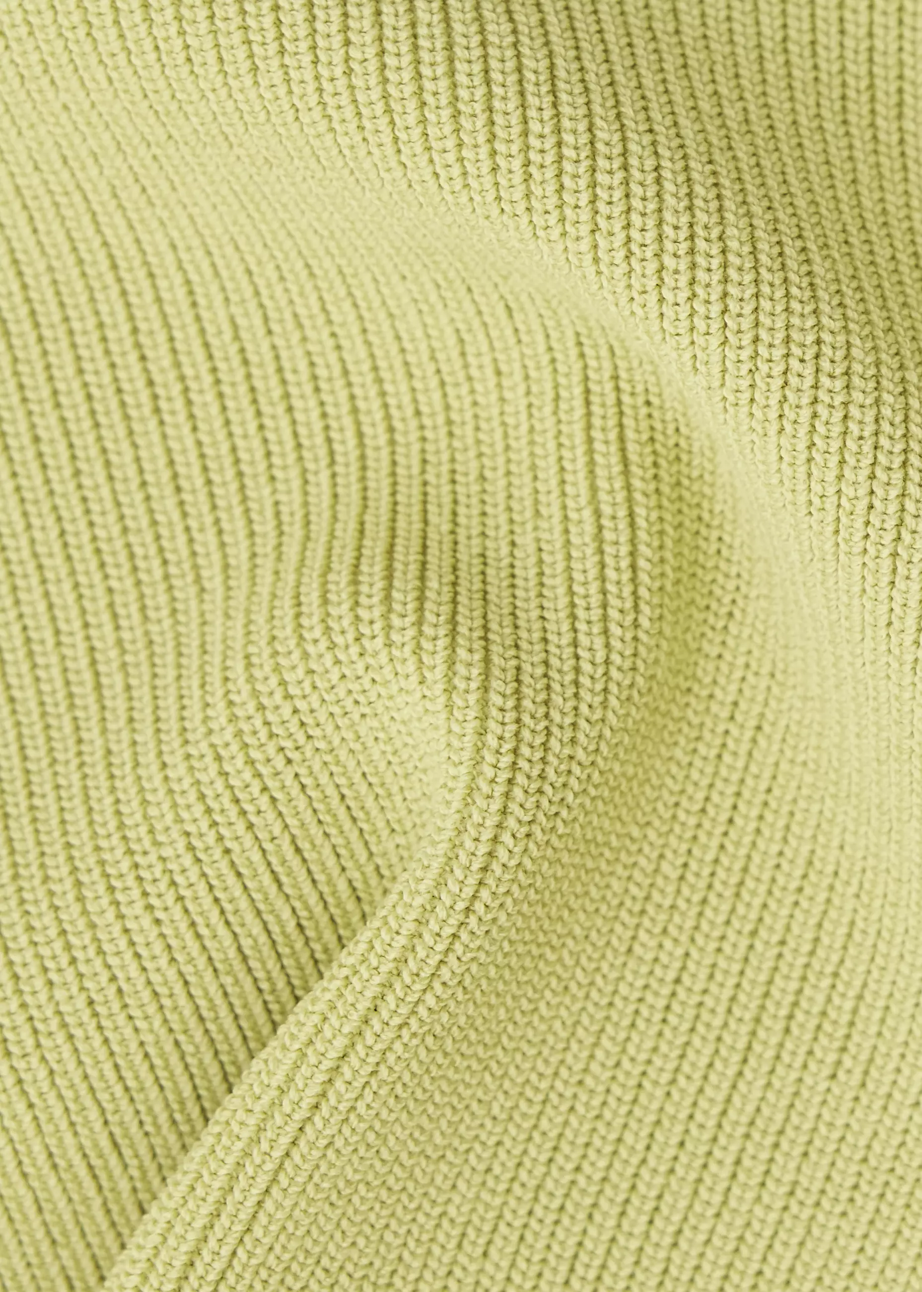 Atasan Wanita - Kyle Knit Round Neck Crop Top