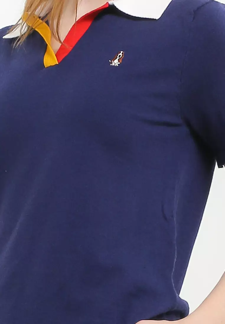 Pp Kalin Contrast Collar Polo