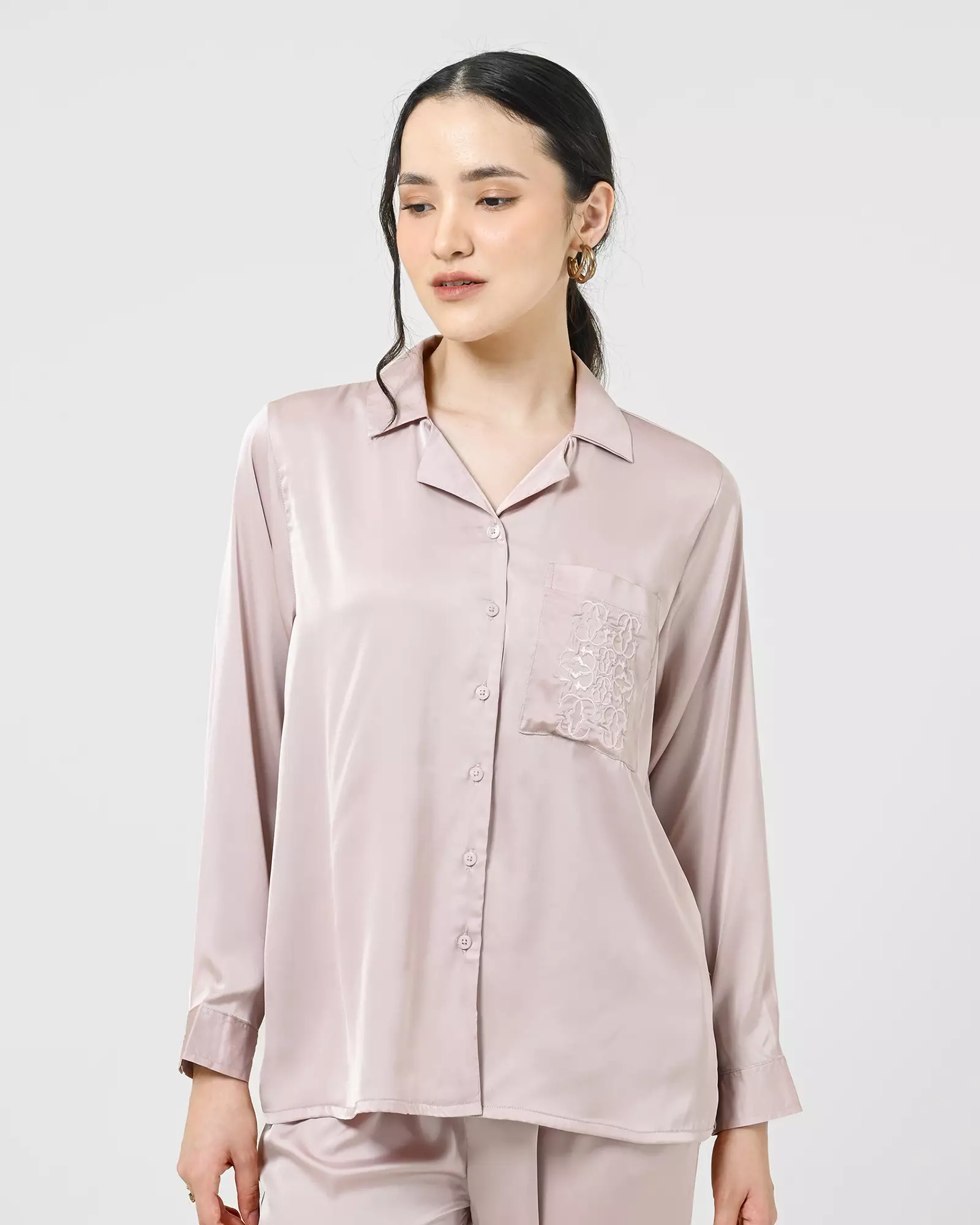 Geulis.id PIKA PAJAMAS - Dustypink