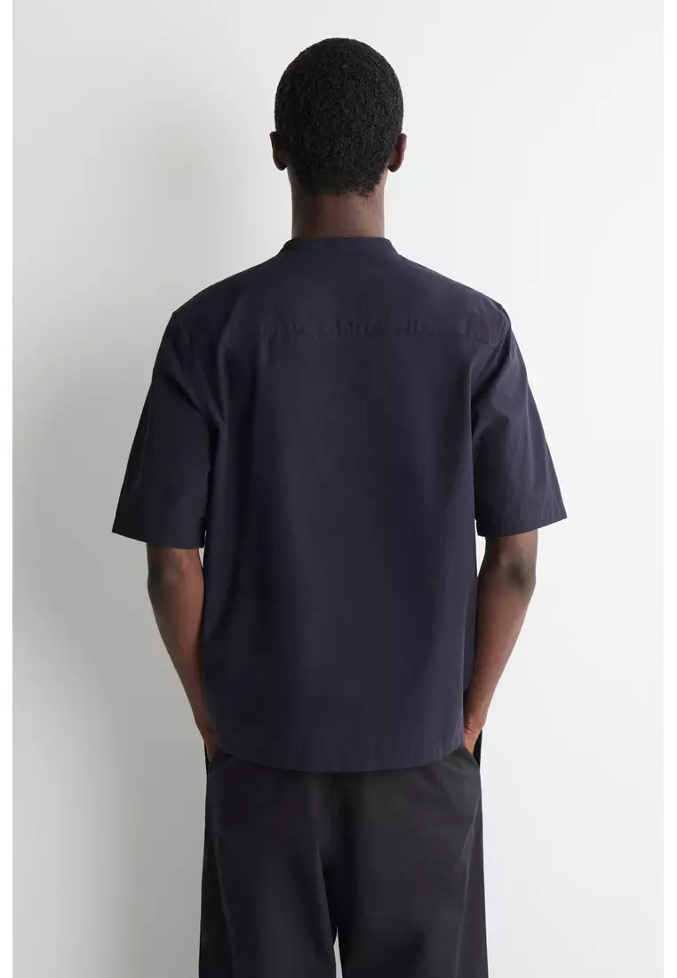 COTTON HENLEY SHIRT