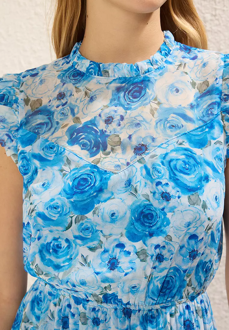 Floral Ruffle Dress