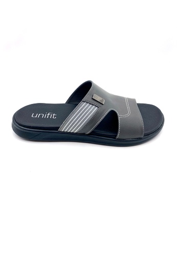 Unifit grey Unifit Men Slip-On Sandal 90782SH0D2A19CGS_1