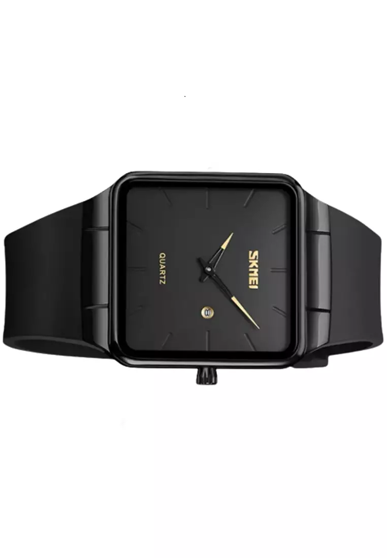 Jam Tangan Pria Analog Waterproof Strap Tali Material PU Leather DV13 ORIGINAL