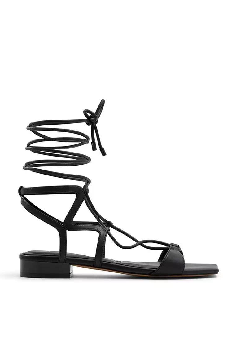 Discount on Aldo  shoes - SKU: Breezy Strappy Lace Up Sandals