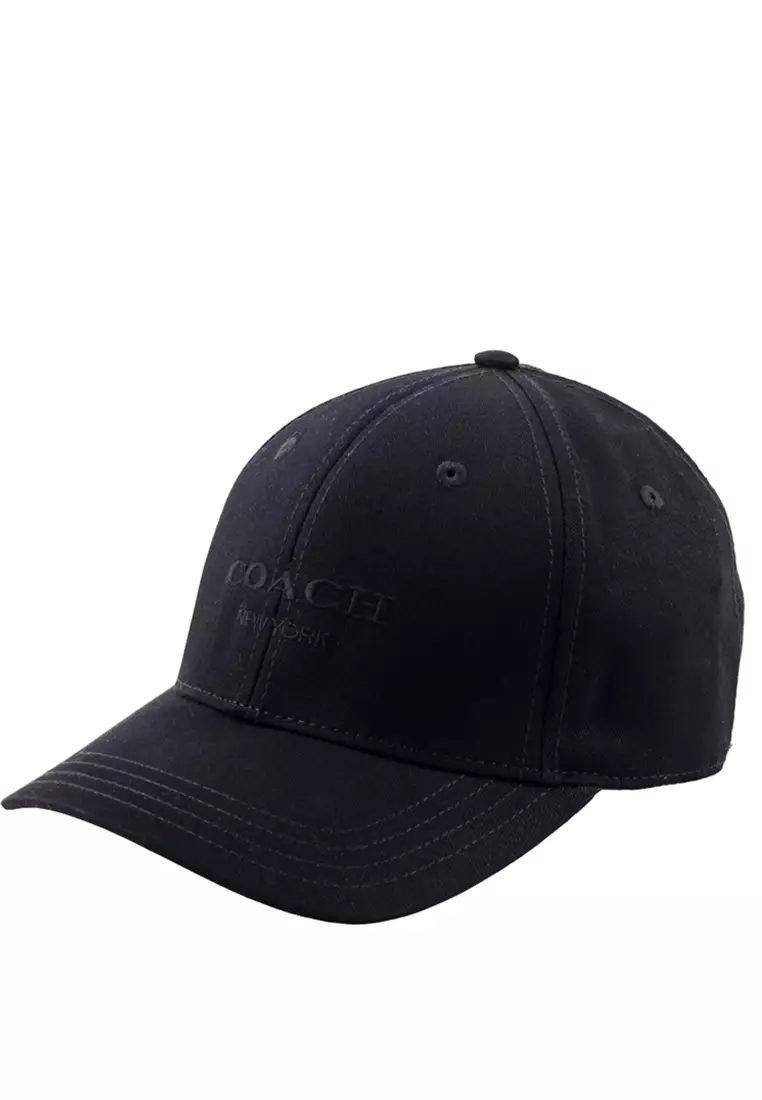Embroidered Baseball Hat - Black
