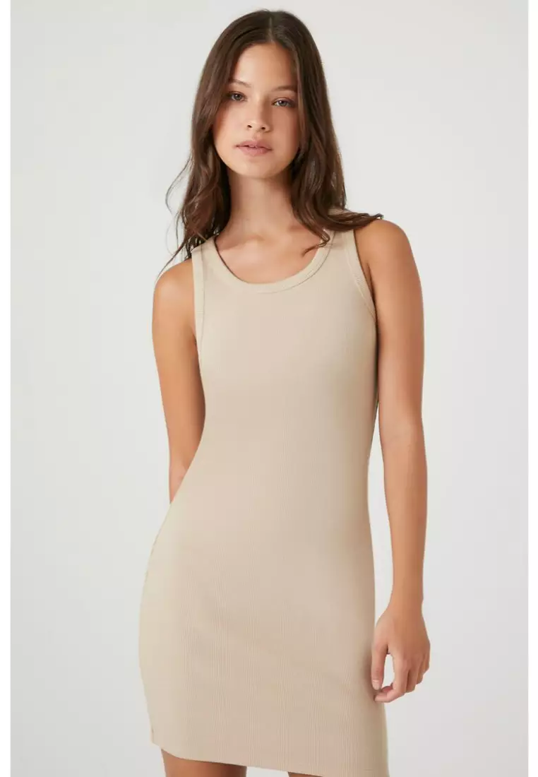 Khaki dress forever 21 outlet