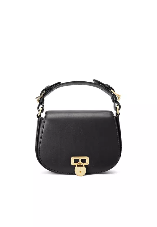 Lauren Ralph Lauren Leather Medium Tanner Crossbody Bag