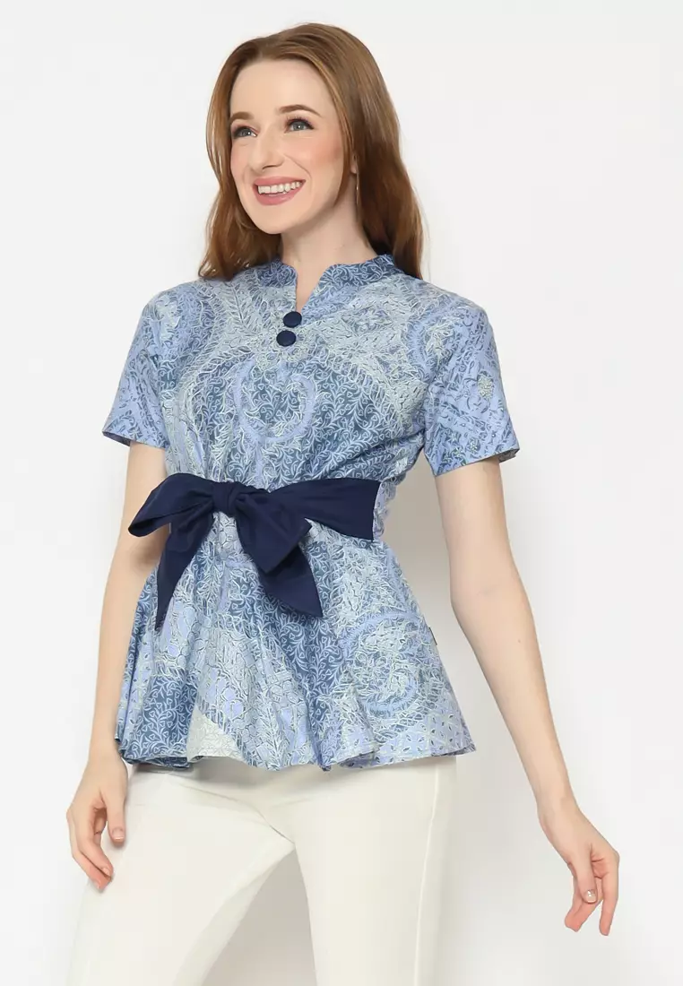 MY AKSA BATIK WANITA BLOUSE MADELINE MARINO MOLLY