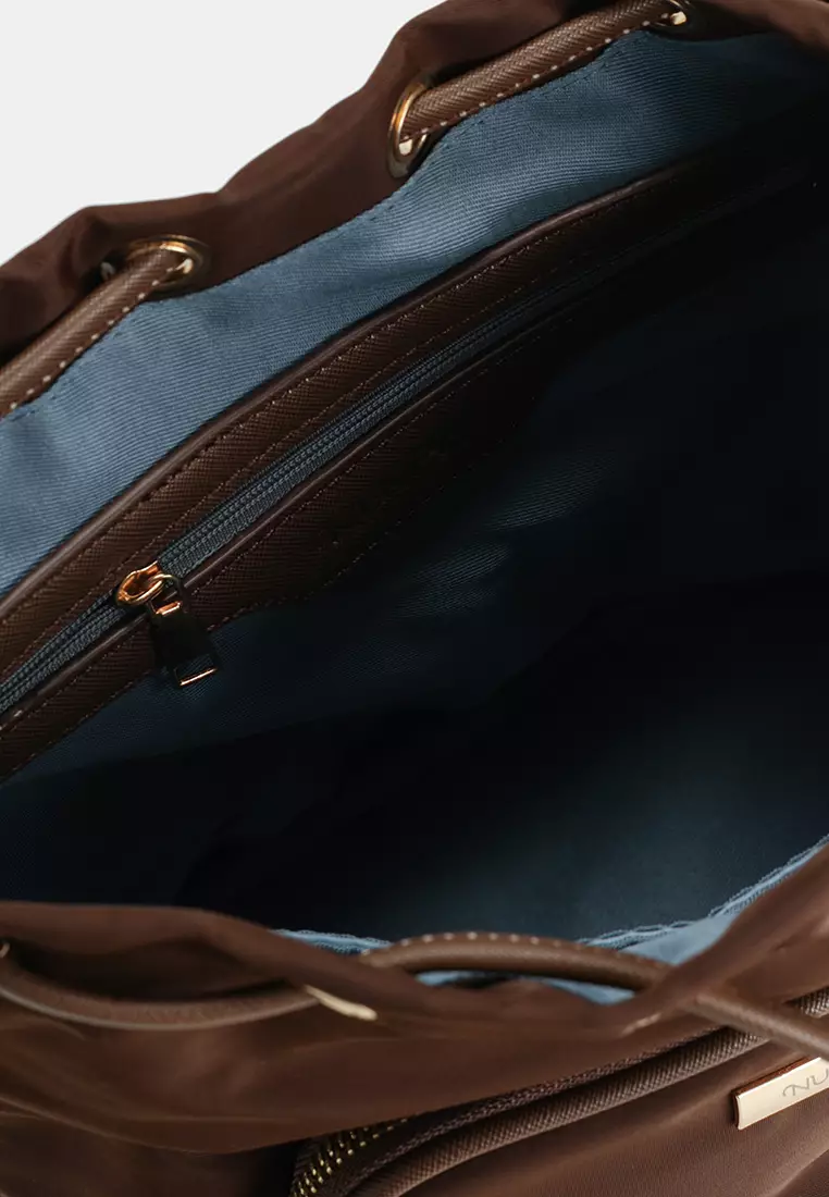 Premium Oxford Nylon Drawstring Bucket Bag