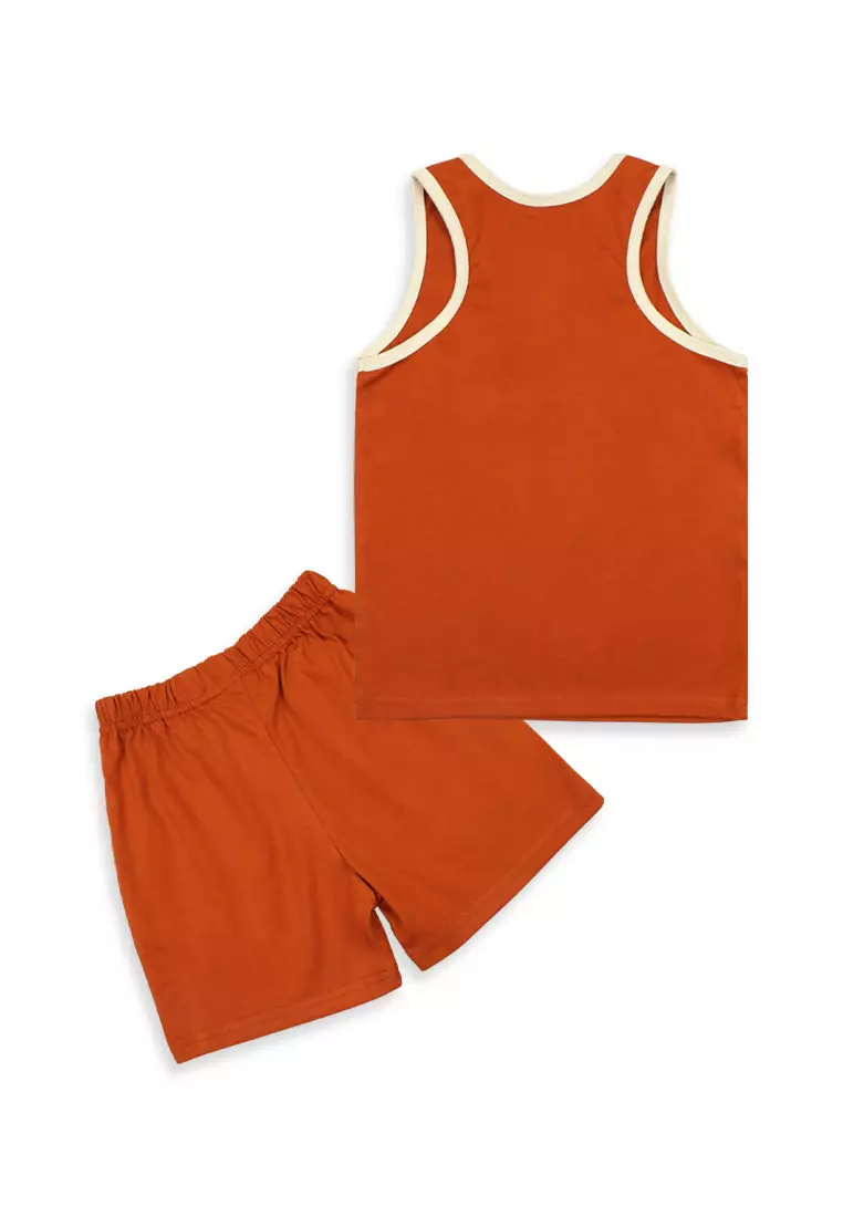 Boys Sando Combi with Short Set