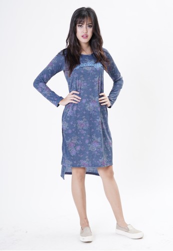 Gee Eight Blue Daisy Tunic (DS 1302)