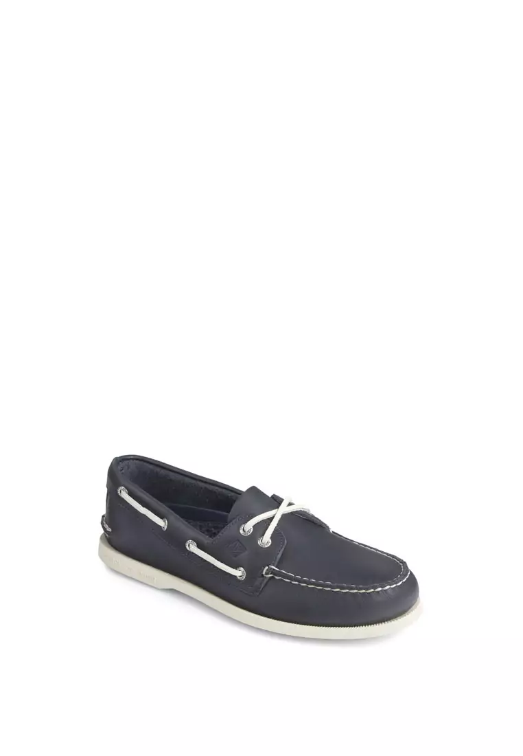 Men's Authentic Original™ 2-Eye Boat Shoes - Navy (STS10405)