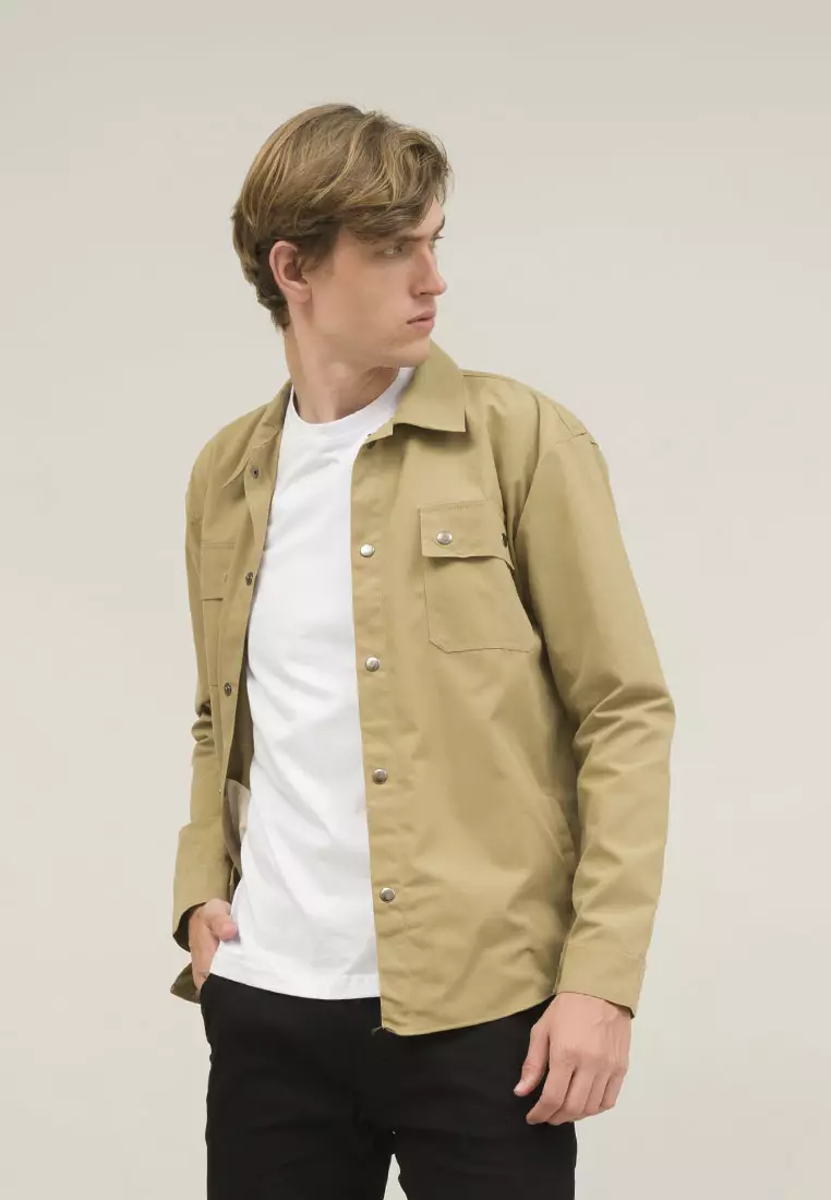 Jaket parka pria unisex outerwear trucker jacket houseofcuff beach tre