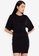 Origin by Zalora black Kimono Sleeve Dress made from TENCEL™ 65AB7AAFC42A64GS_1