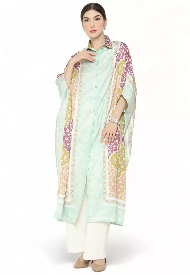 Kanzi Collared Kaftan