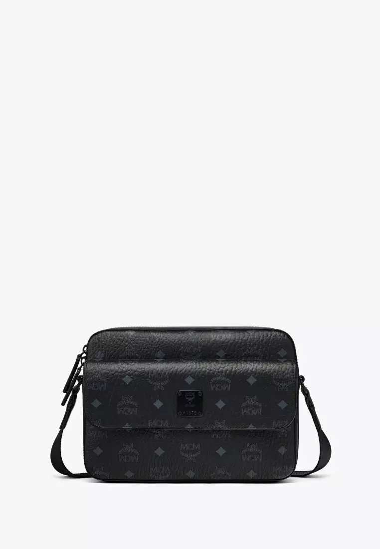 Mcm crossbody bag black best sale