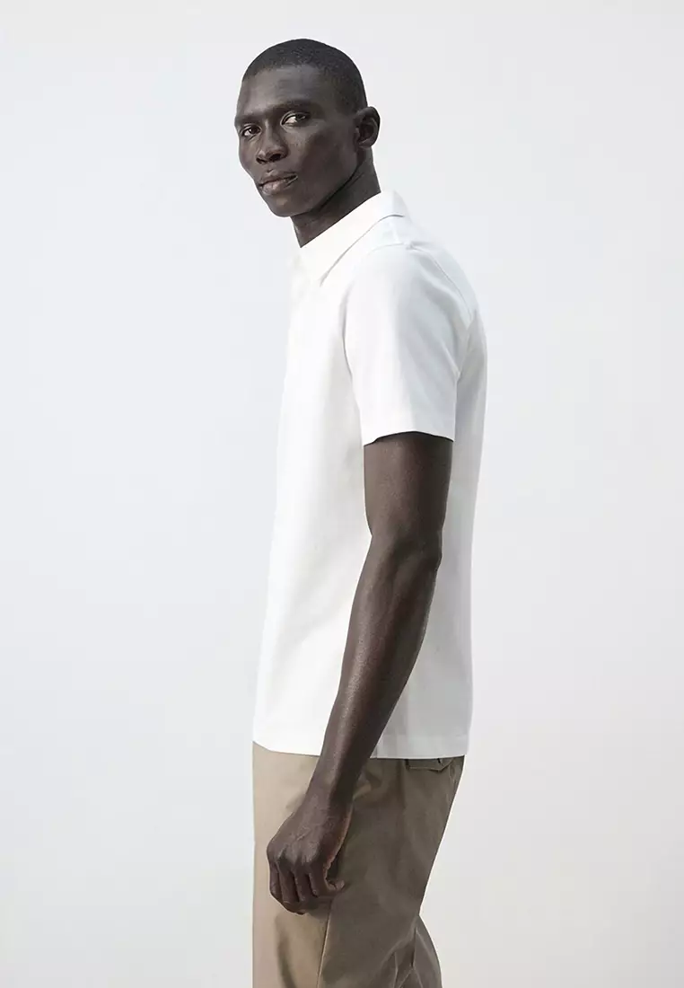 Slim Fit Piqué Polo Shirt