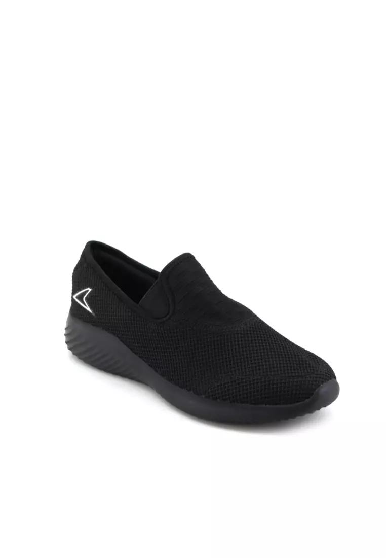 Online Exclusive POWER Men Black Walking Shoes 8806008