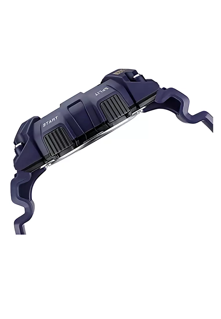 Casio - Jam Tangan Digital Pria - Blue - Resin Strap - W-735H-2AVDF