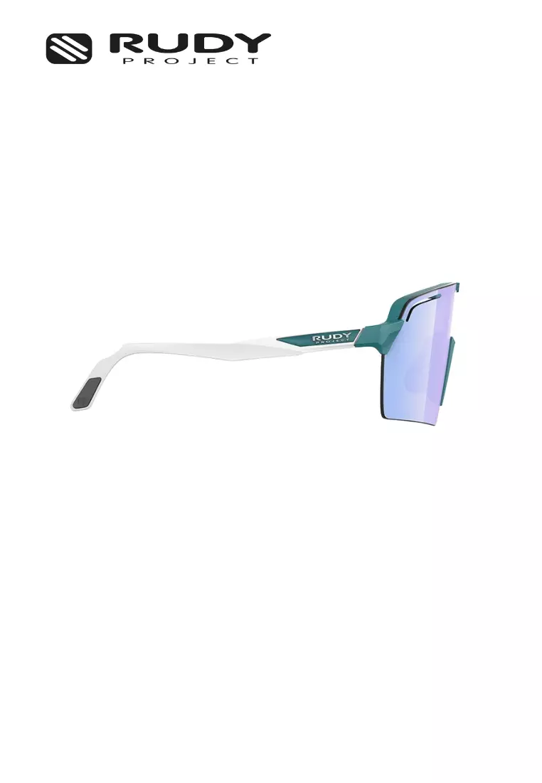 Spinshield Pro Sports Performance Sunglasses – Teal Matte MLS Ice |