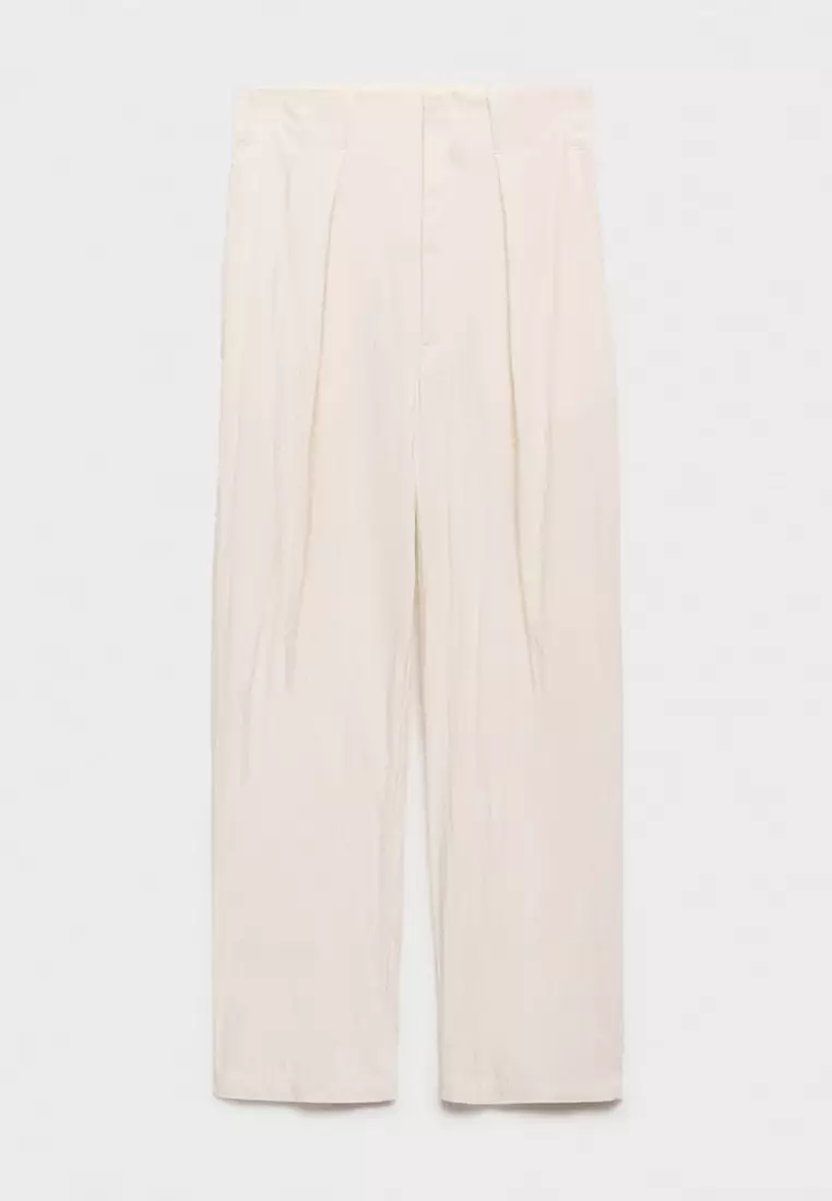 Flowy Cropped Trousers