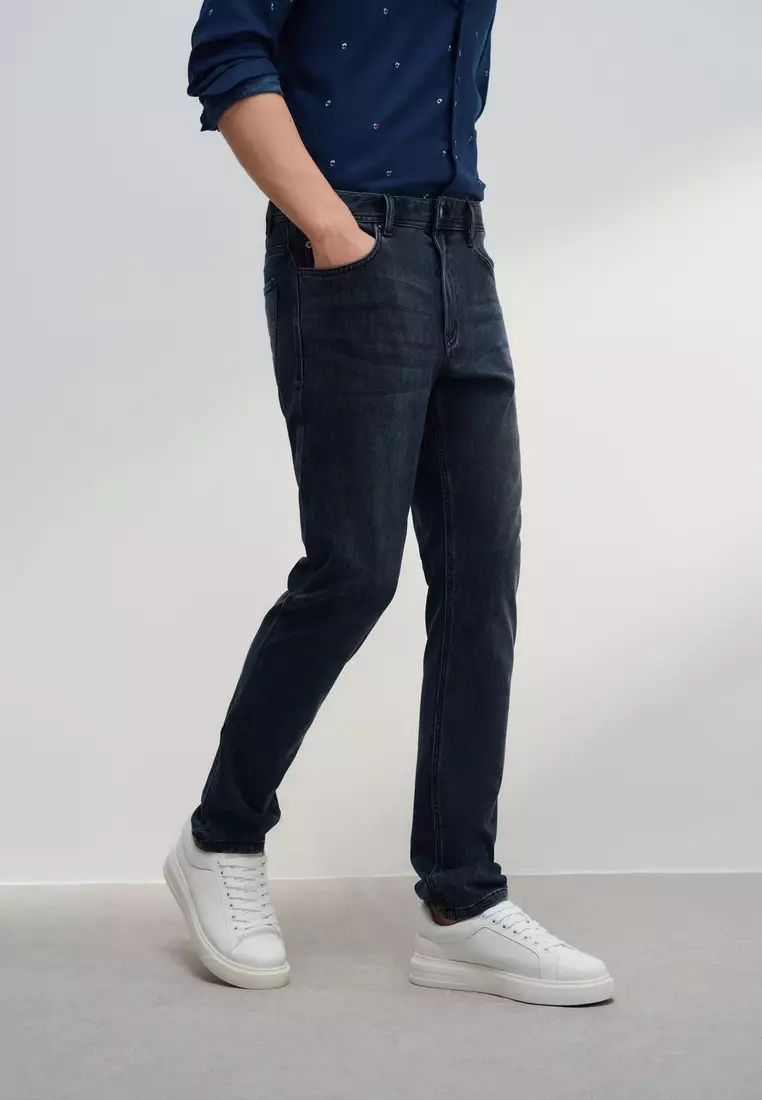Cotton Blend Jeans