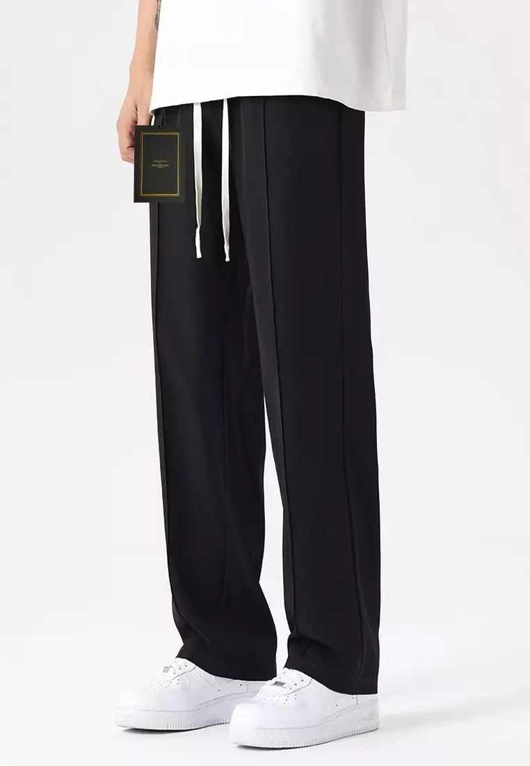 Thin Ice Silk Feeling Straight Pants AC-CK162