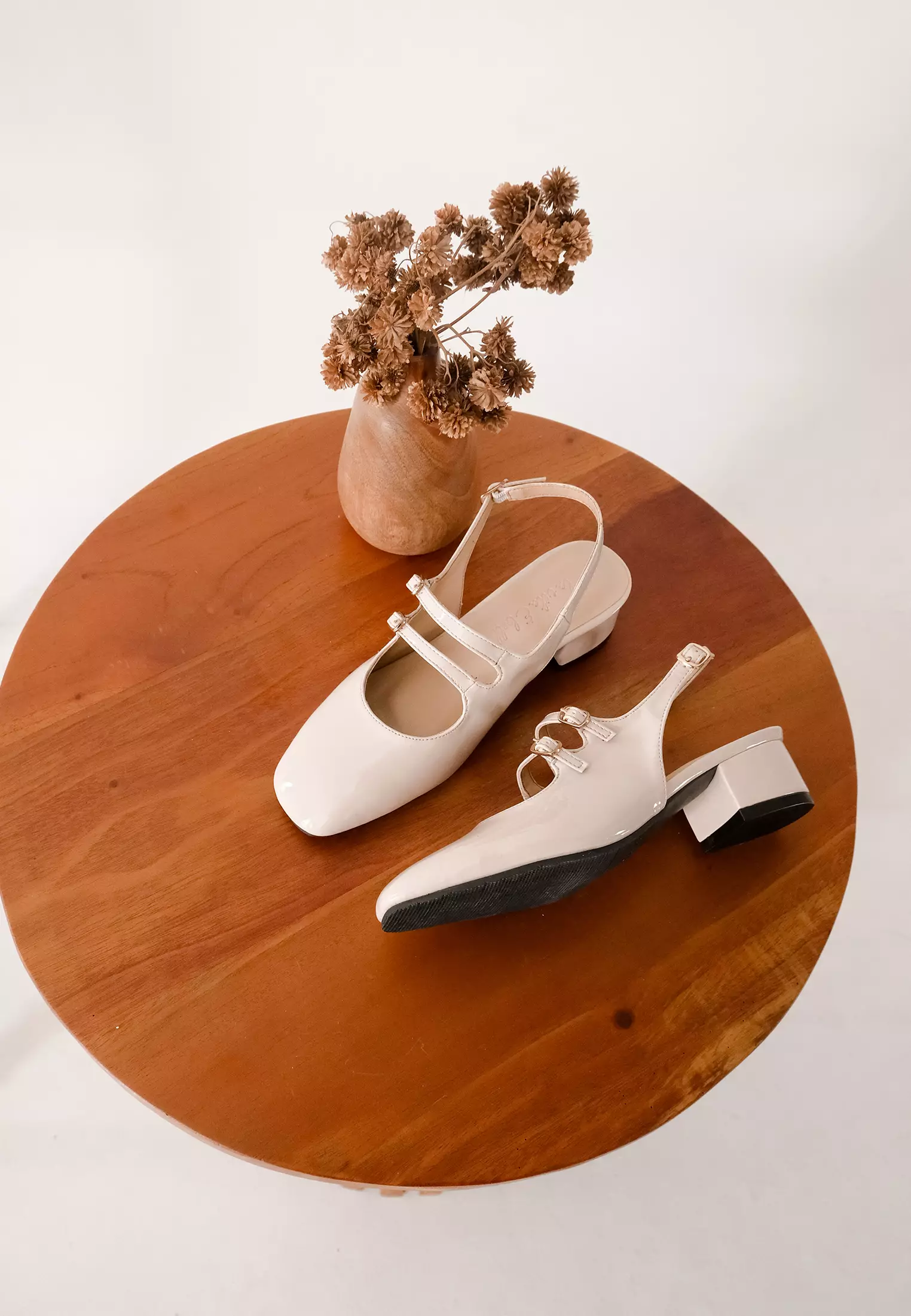 Alice Women Mary Jane Shoes Sandal Heels Square Toe