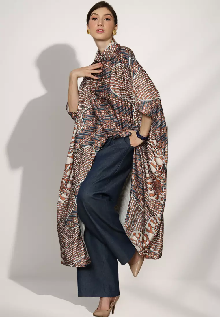 Kanzi Collared Kaftan