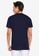 Selected Homme navy Lais Short Sleeves O-Neck Tee FAB2DAA2FBAE58GS_2