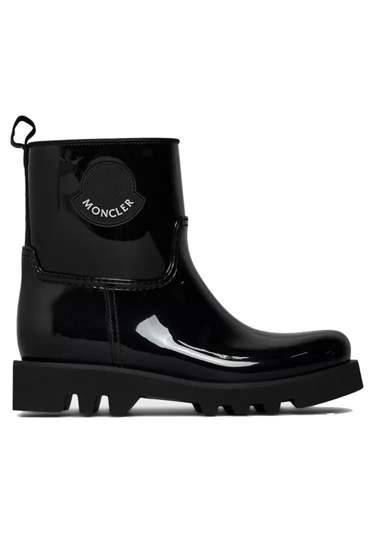 Discount on Moncler  shoes - SKU: Moncler Ginette Rain Women's Boots in Black
