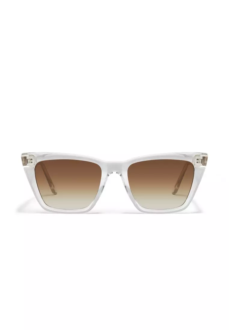 Call The Shots Sunglasses - Clear/Sepia