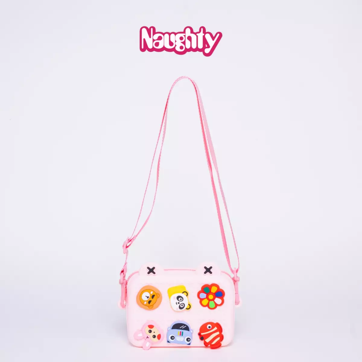 Tas Selempang Anak Sling Bag Jelly April A923 210604 Naughty Accessories - Warna PINK