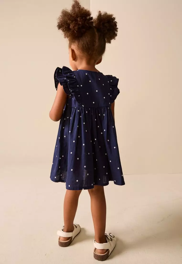 Double Ruffle Sleeve Dress