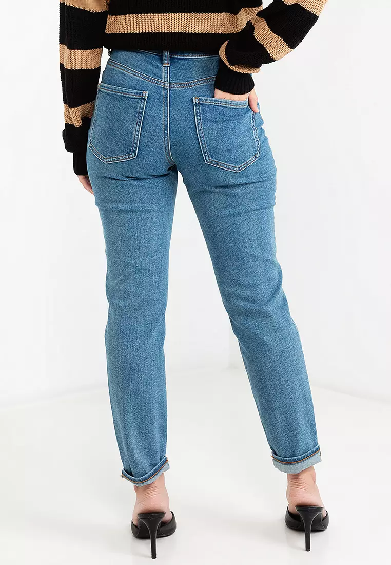 Petite Farleigh Slim Mom Jeans