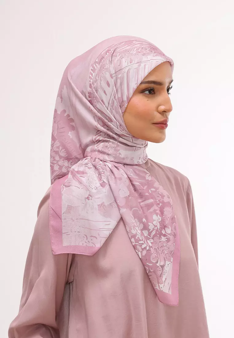 Ria Miranda Pink Rose Valora Scarf