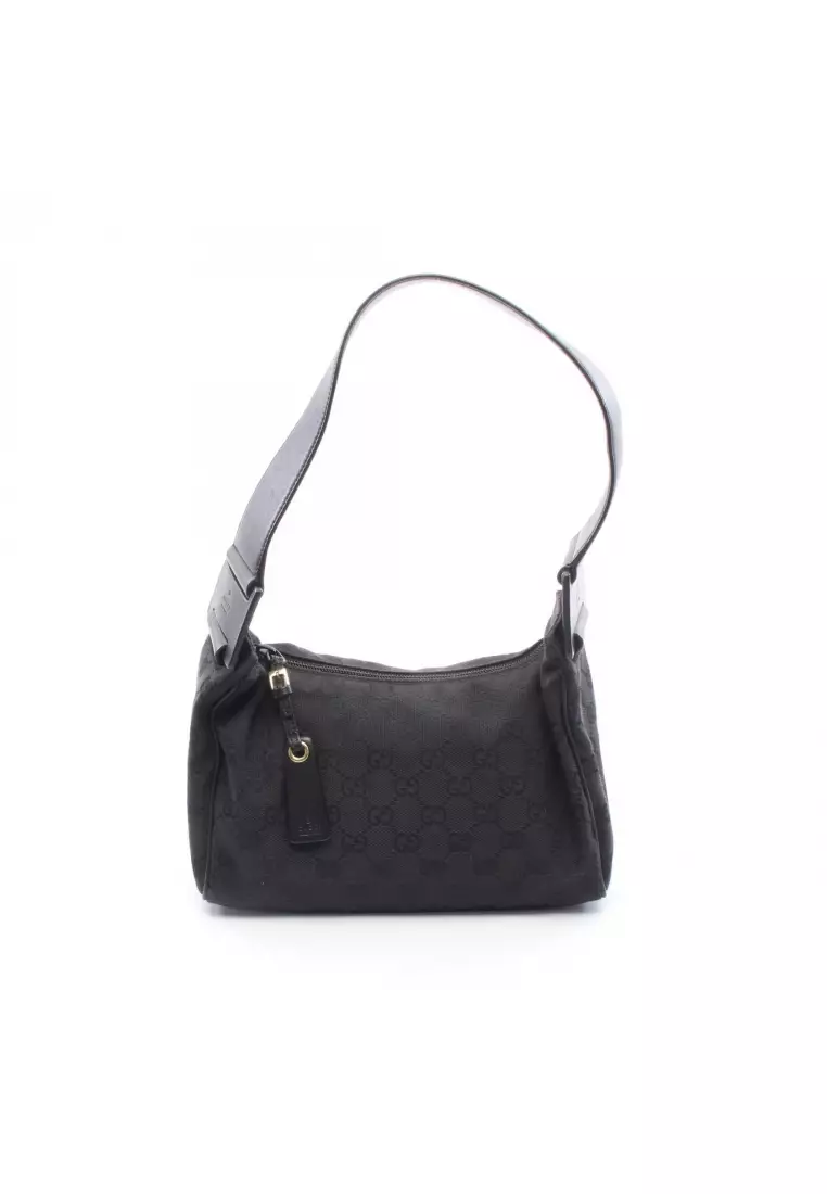網上選購Gucci Pre-Loved Gucci GG canvas one shoulder bag canvas