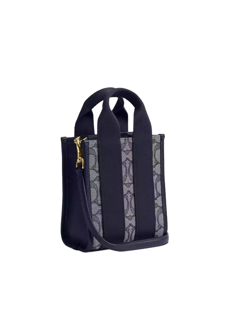 Smith Mini Tote Bag In Signature Jacquard CCL75