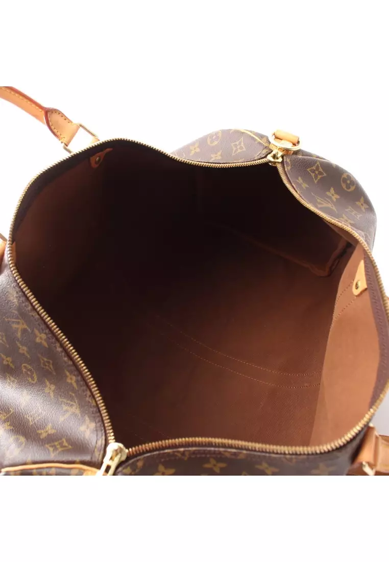 Louis Vuitton Keepall Bandouliere 50 Boston Bag(Black)