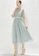Sunnydaysweety green Hollow Lace Mesh Large Skirt One-Piece Dress A22050704 B02E5AA88D13B8GS_5