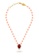 Aquae Jewels yellow Necklace Empress Pearls on 18K Gold, Diamonds & Precious Stones - Emerald - Sapphire - Ruby - Onyx - Yellow Gold,Ruby,Rose Pearl 52A3FAC8F4D1C0GS_2