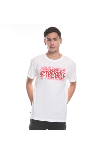 Spyderbilt white Spyderbilt Kaos Pria Lengan Pendek Rame Premium Men Tee Putih 337F5AA64E835CGS_1