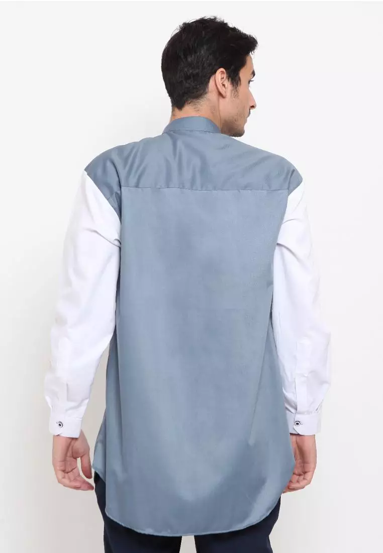 Zayidan Baju Koko Gamis Muslim Pria Zaid - Abu