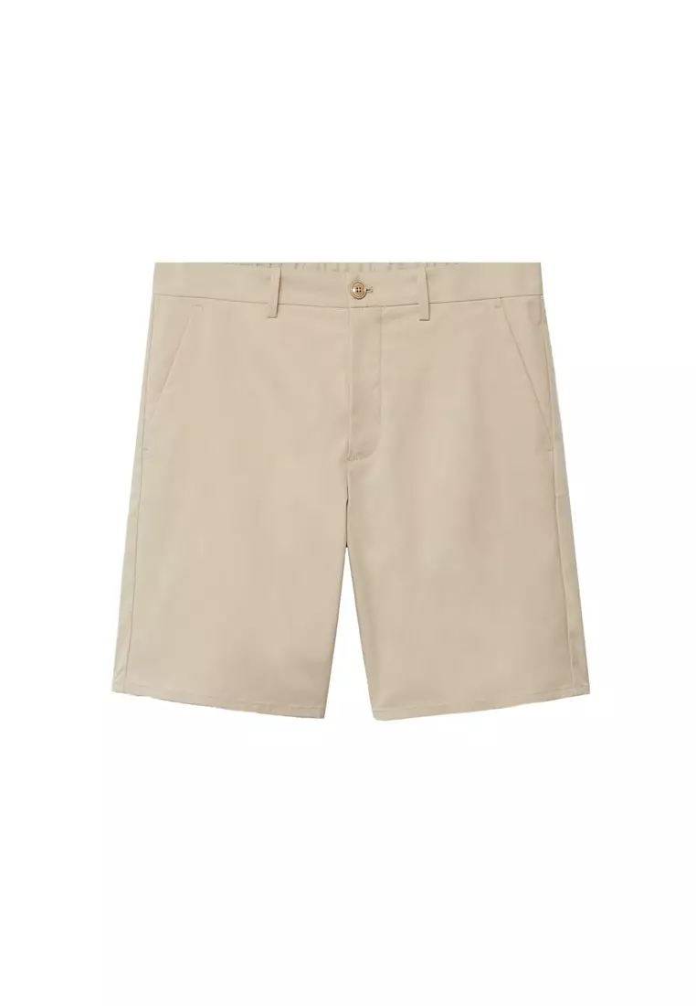 Buy MANGO Man Cotton Chino Style Bermuda Shorts 2024 Online | ZALORA ...